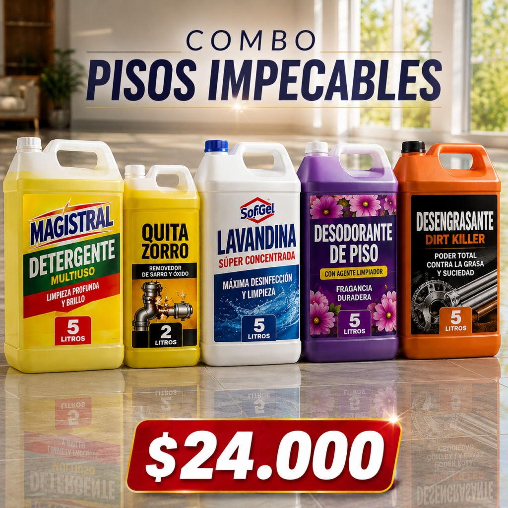 Combo Pisos IMPECABLES